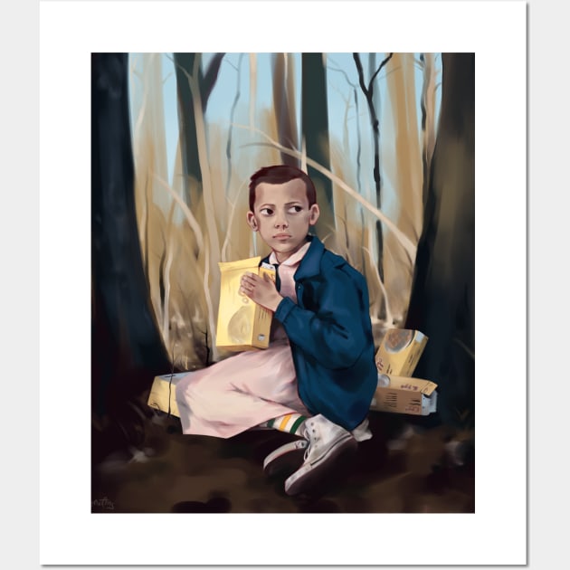 Eleven Wall Art by LanxiArts